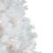 6.5ft. Pre-Lit White Alaskan Pine Artificial Christmas Tree, Warm White LED Lights